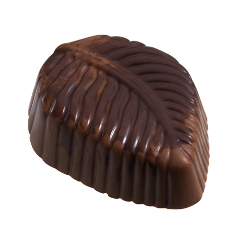Herfstblad knapperige praline