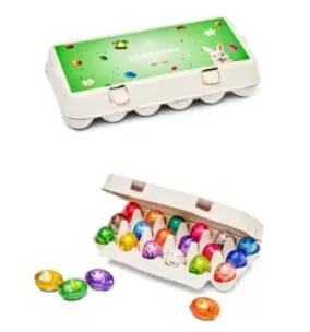 Eierdoos 12 verschillende eitjes